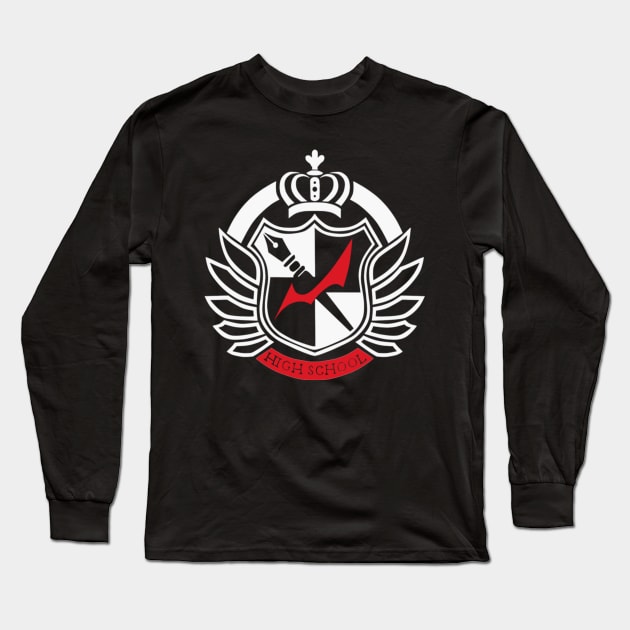 Danganronpa- hope's peak academy Long Sleeve T-Shirt by Rebellion10